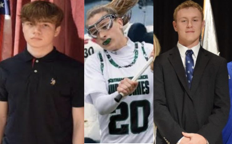 From left to right: Cole Brewer, Joely Schaumloffel, and Riley Miller 
